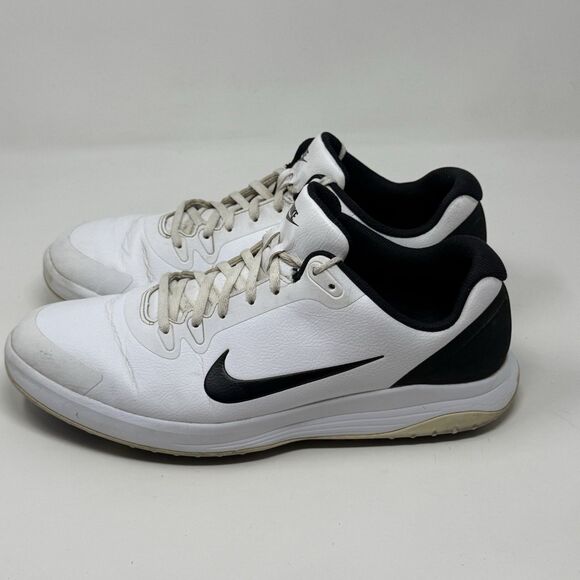 Nike Infinity G Golf Shoes Cleats Mens 12 W Wide White Black Fitsole CT0535-101 main image 11